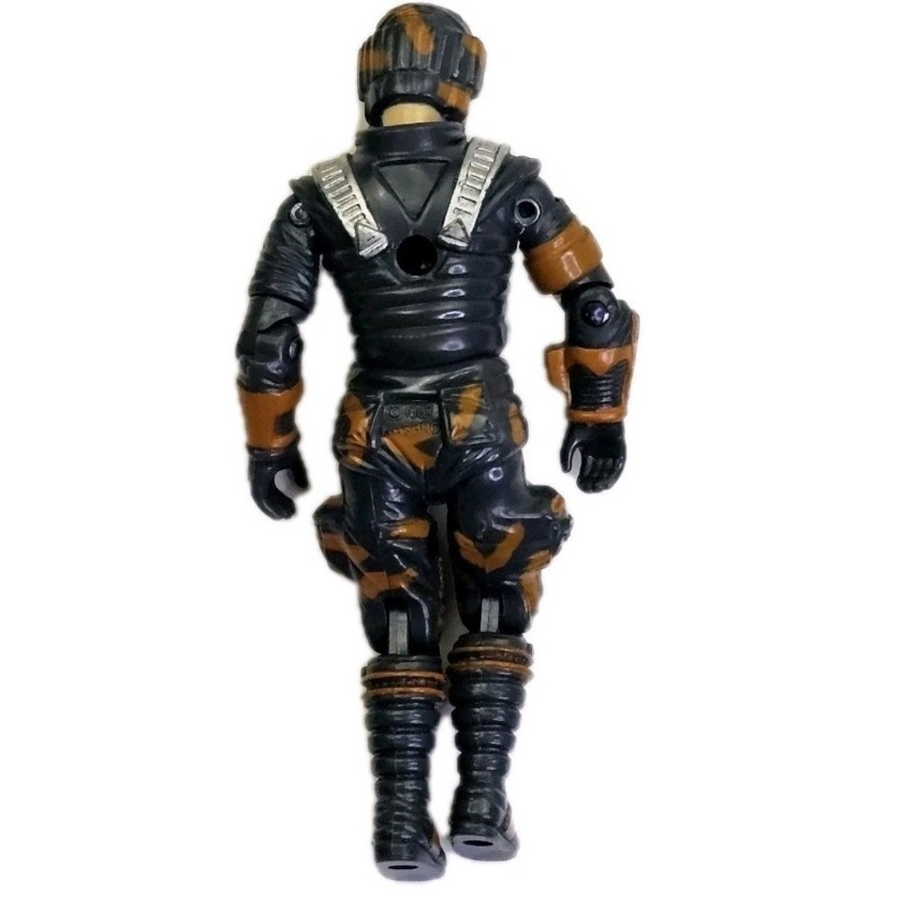 Vintage 1987 GI Joe Hasbro Action Figure Tiger Stripe Camo Black Orange 3.75 in. - Picture 2 of 4